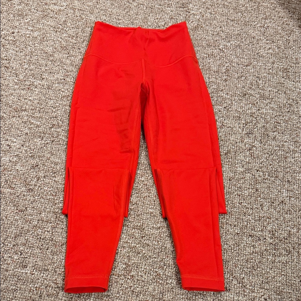 lululemon athletica Red Leggings